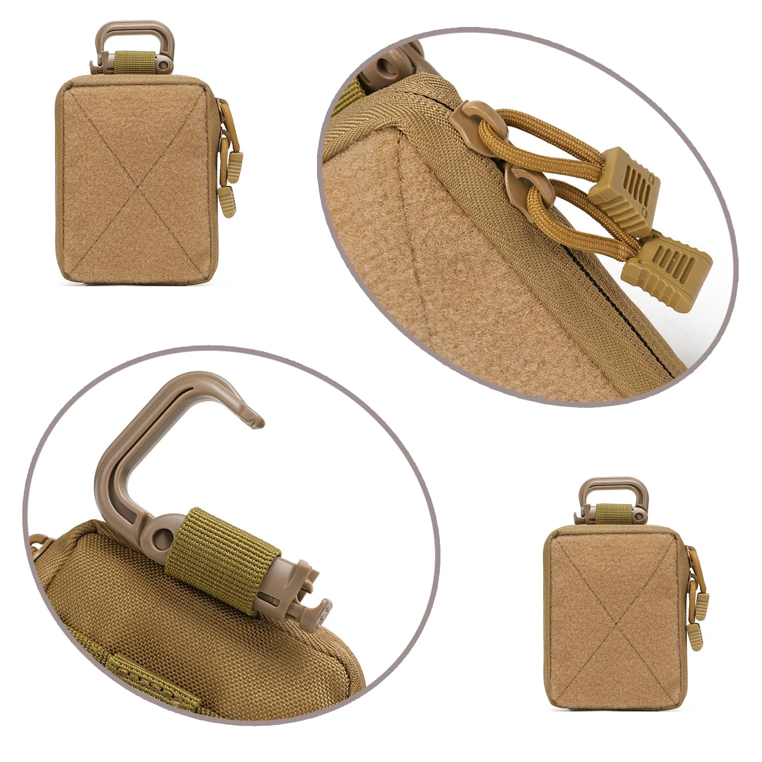 Bolsa táctica MOLLE EDC riñonera organizadora para accesorios outdoor - imagen 3