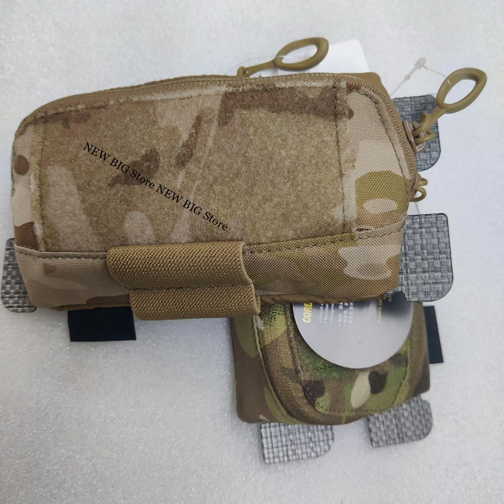 FCPC Chaleco táctico con panel MOLLE y bolsas EDC para pecho airsoft - imagen 5