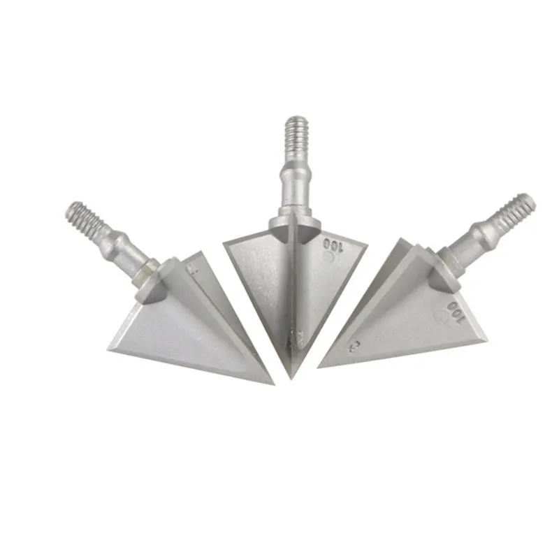 Puntas de flecha inox de tres cuchillas para arco recurvo y compuesto - imagen 3