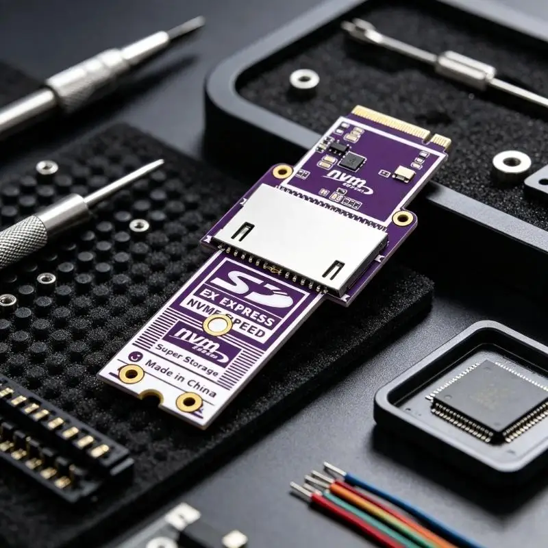 Adaptador interno M.2 PCIe para escritorio – Ranura tarjeta completa 79,6 mm - imagen 4