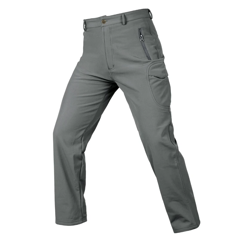 Pantalones tácticos softshell camuflaje piel de tiburón invierno - imagen 3