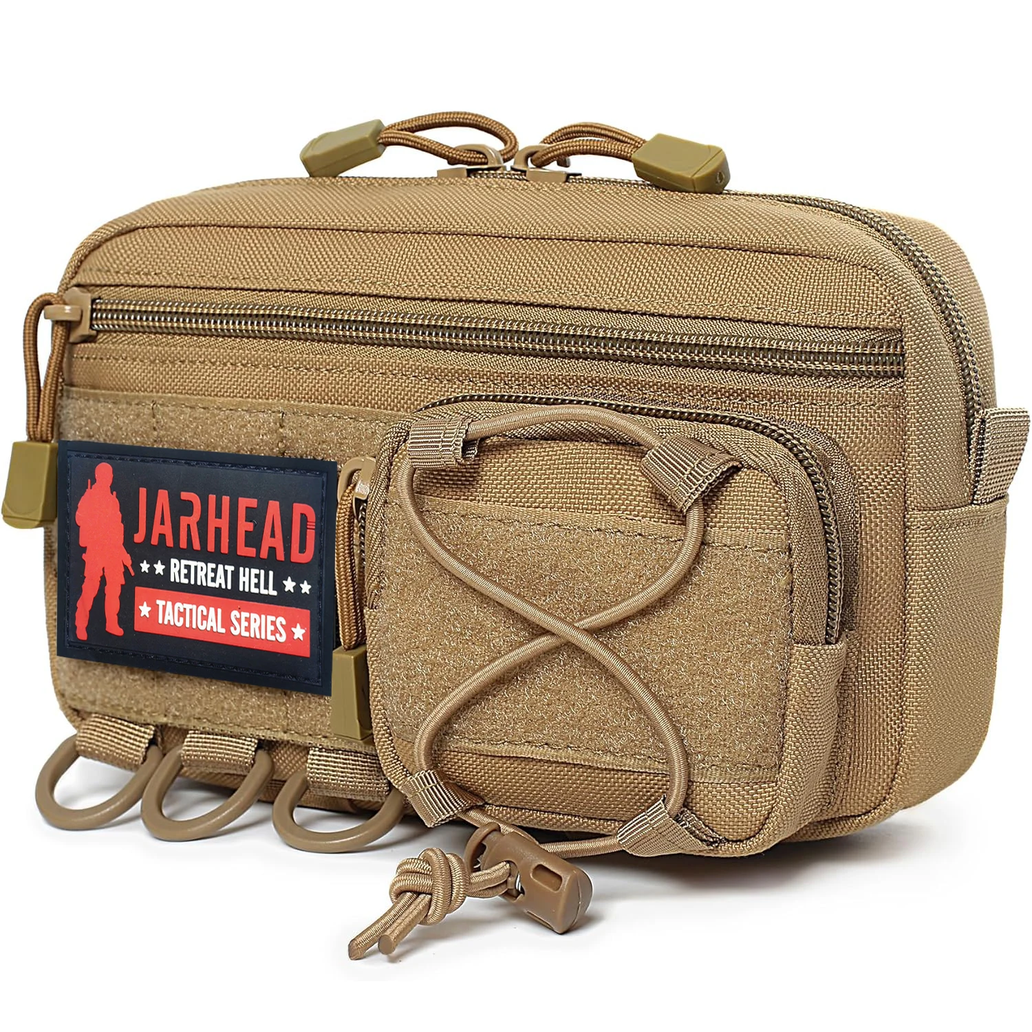 Bolsa de cintura Molle Utility EDC táctica primeros auxilios caza - imagen 2
