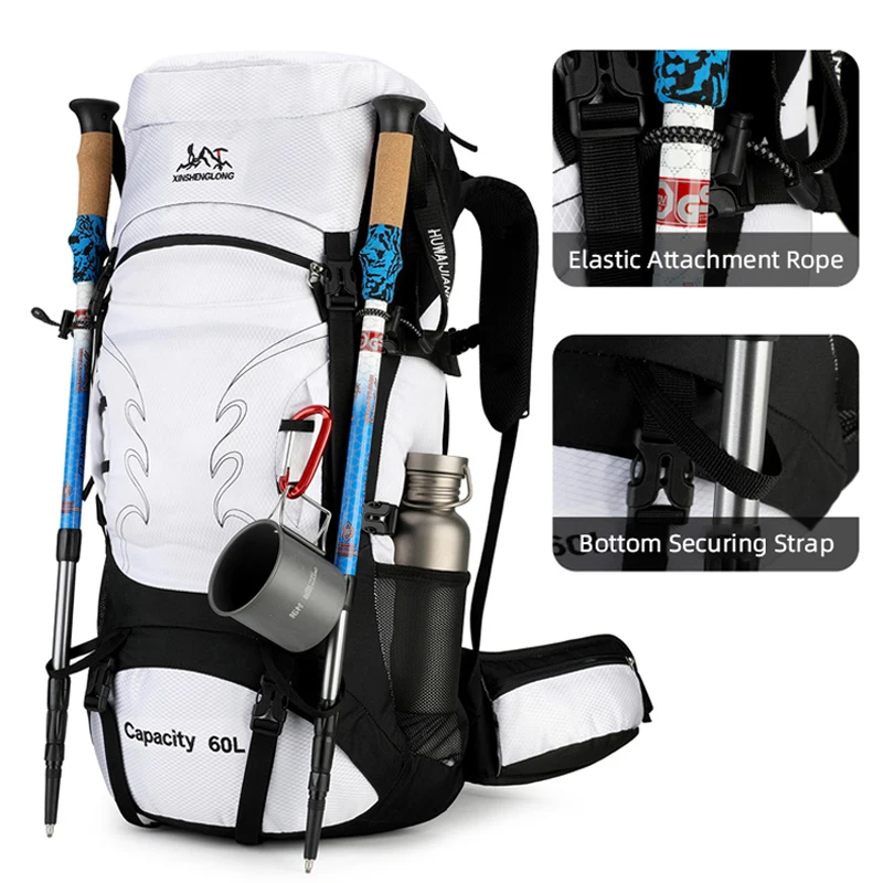Mochila táctica ripstop impermeable para trekking exterior - imagen 5