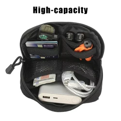 Bolsa táctica MOLLE EDC riñonera admin para herramientas exterior