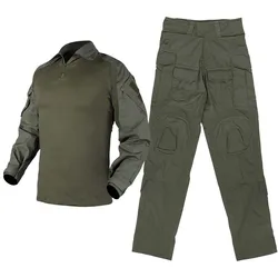 Uniforme táctico GREEN G3 camuflaje militar para airsoft y outdoor