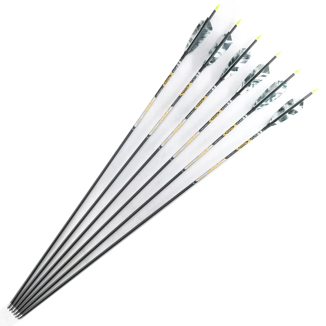 Flechas carbono completo para arco – Spine tiro al blanco - imagen 3
