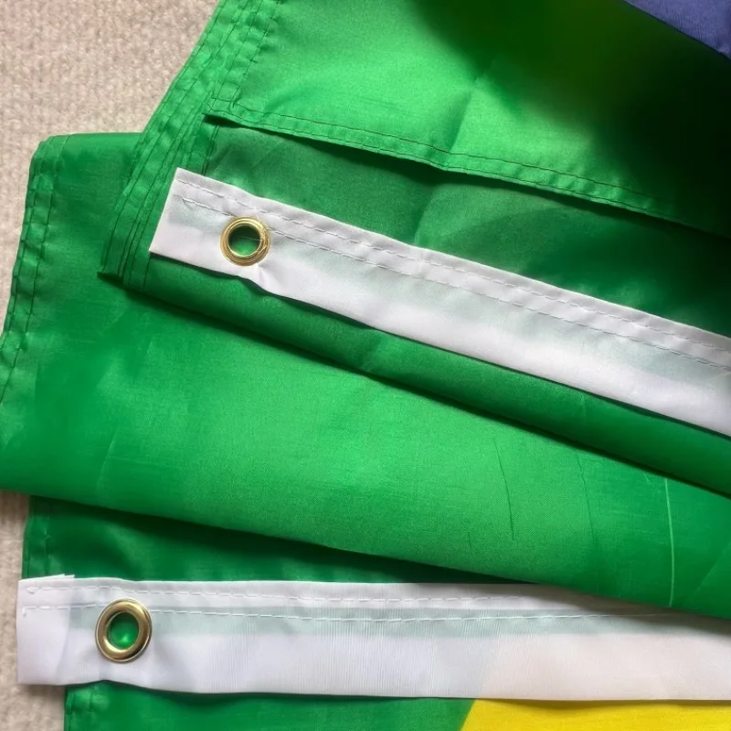 Bandera de Brasil poliéster – Alta calidad exterior e interior - imagen 2
