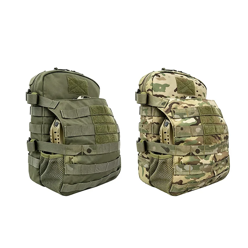 Funda táctica para casco nylon resistente plegable con sujeción caza - imagen 5