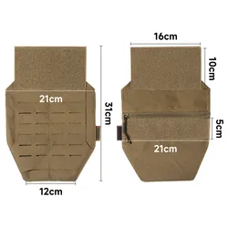 Bolsa táctica MOLLE para cargadores, protectora y fijación VELCRO