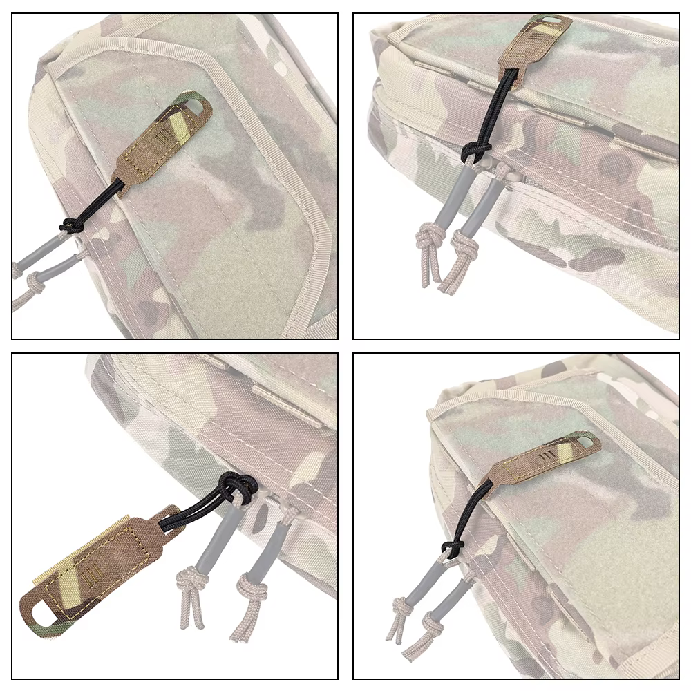 Cremallera táctica repuesto Molle 500D Naylon mochila - imagen 3