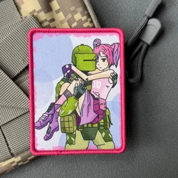 Parche táctico estilo insignia moral con Velcro para mochilas