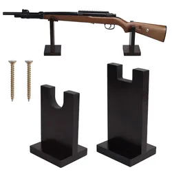 Soporte pared pistola táctica para exhibición horizontal organizable