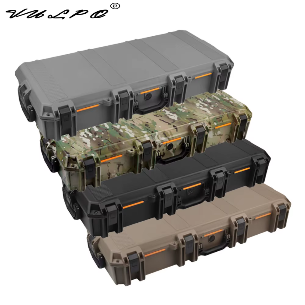 VULPO Caja Impermeable con Rodillo Extensor – Funda Rifle Caza - imagen 2