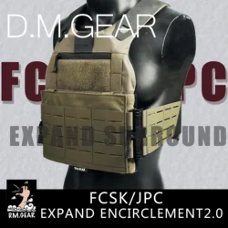 Chaleco táctico DMGear Ferro FCSK 2.0 JPC camuflaje modular con liberación rápida