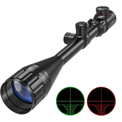 Mira táctica 6-24x50 – Retícula iluminada rojo verde zoom
