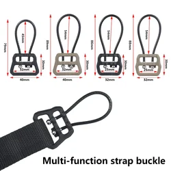 Adaptador QD giratorio 1" y 1,25" AR15 HK416 – Hebilla táctica