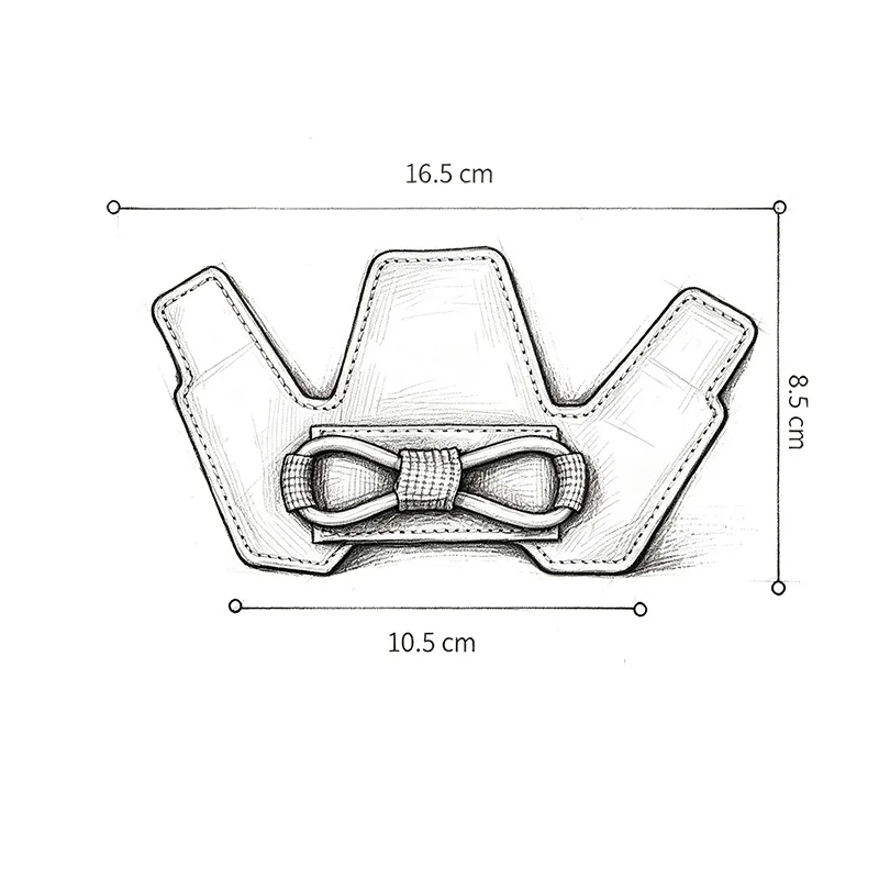 Panel de extensión táctico casco con velcro gancho y bucle - imagen 2