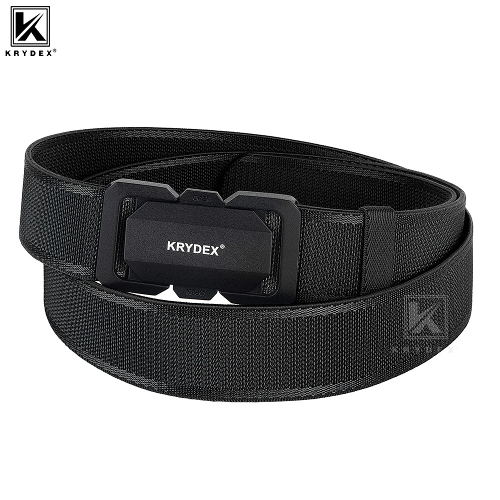 KRYDEX Cinturón táctico perfil delgado nylon con hebilla elástica - imagen 4