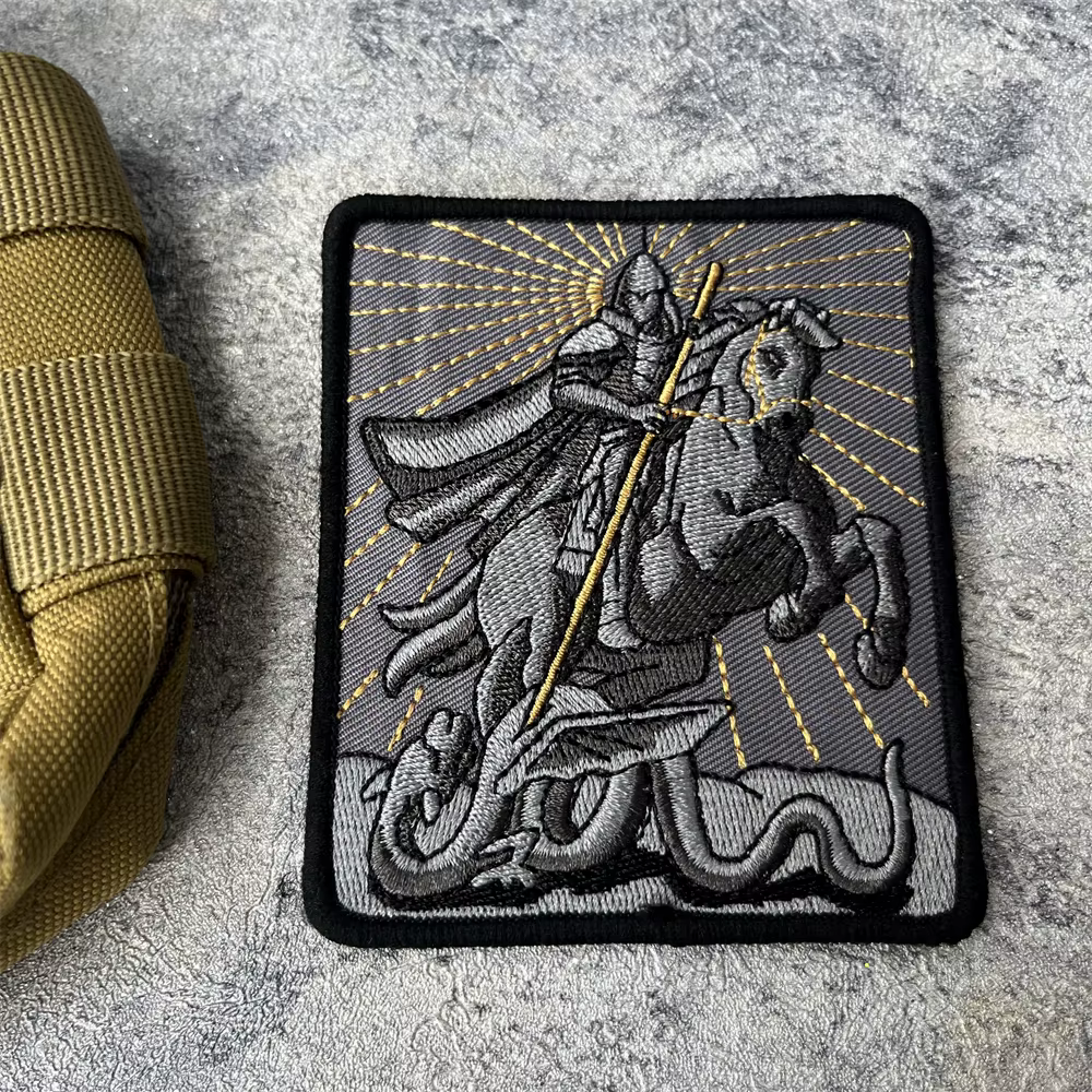 Parche MOLLE Victor St. George Arcángel – Bordado velcro - imagen 5