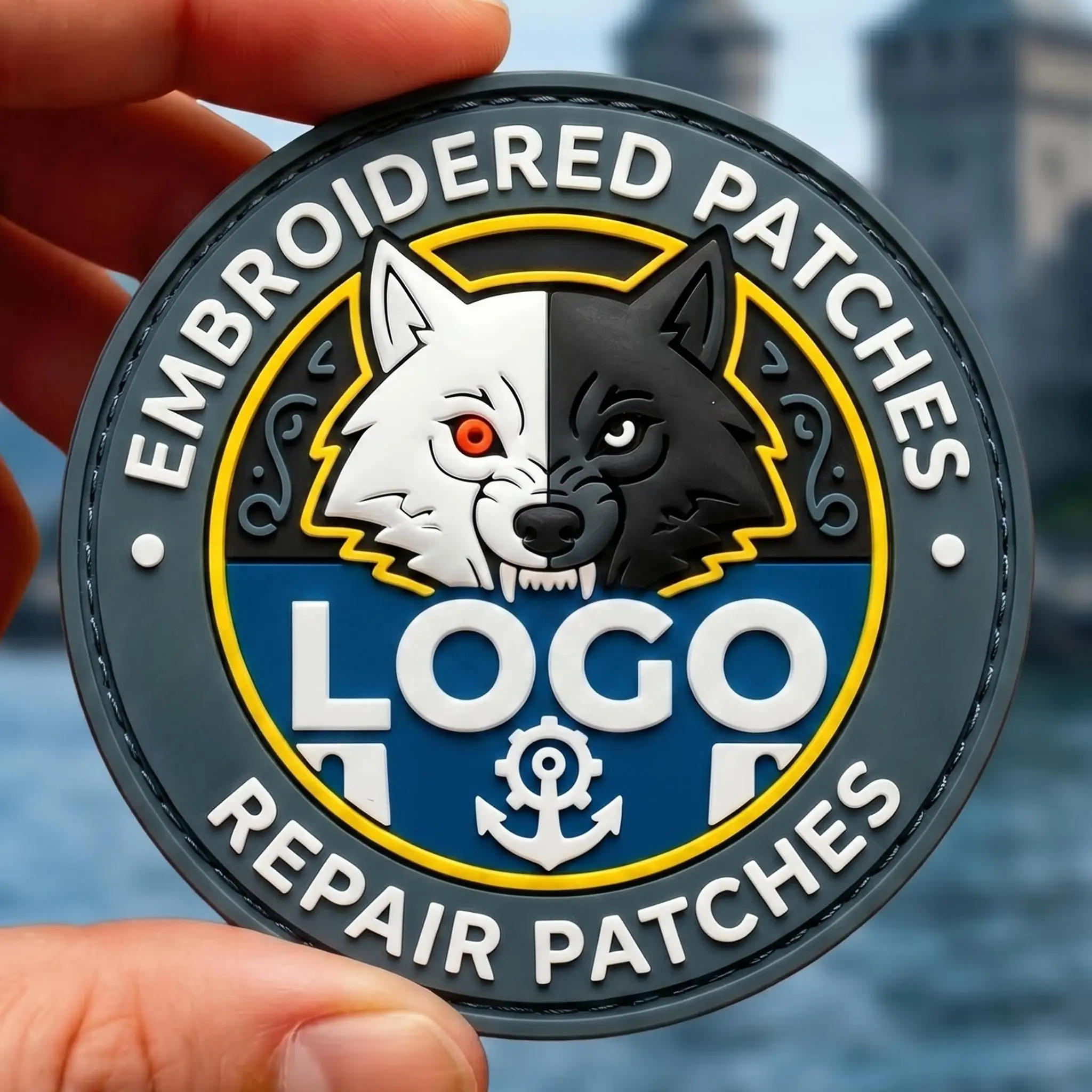 Parche magnético táctico con logotipo 3D y grabado para personalizar - imagen 4