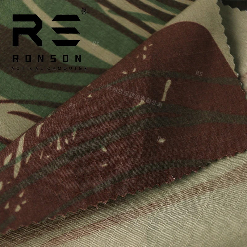 Tela camuflaje Rodesia ripstop táctica algodón nailon militar - imagen 2