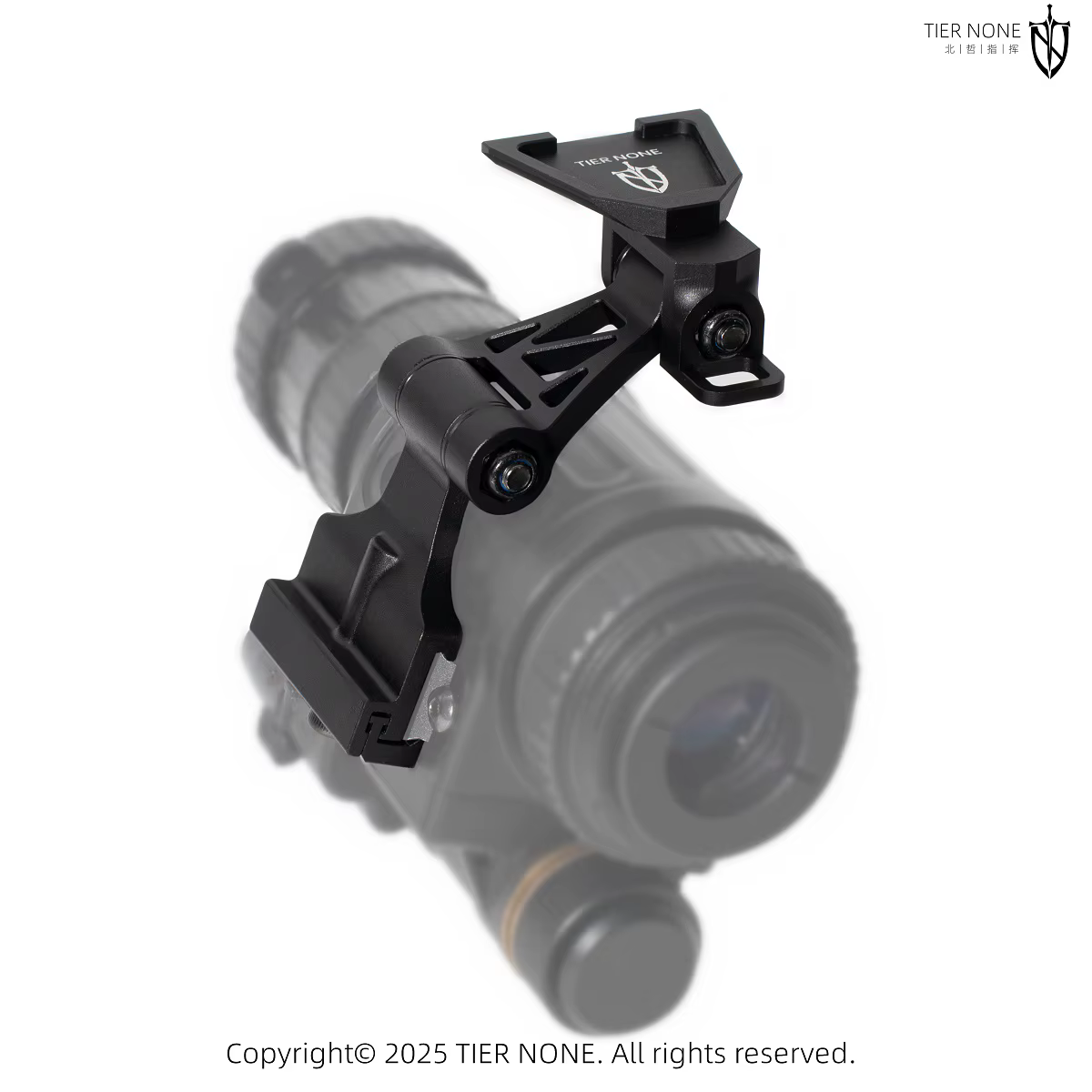 Adaptador brazo en J para PVS14 NVG monocular, montaje en casco - imagen 4