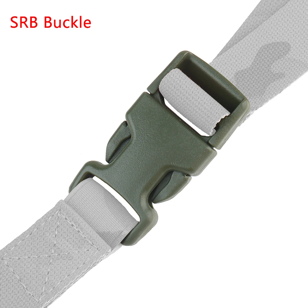 QASM SRB Hebilla táctica lateral 1 pulgada para chaleco táctico MOLLE