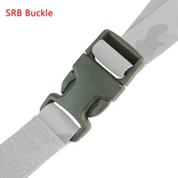 QASM SRB Hebilla táctica lateral 1 pulgada para chaleco táctico MOLLE