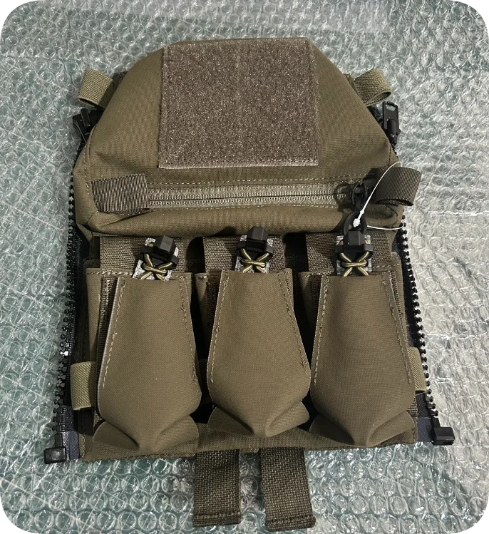 FE RRO FCPC chaleco portaplacas airsoft panel trasero con cremallera