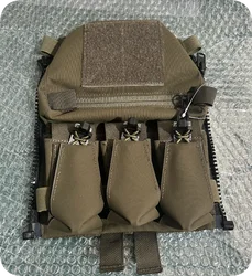 FE RRO FCPC chaleco portaplacas airsoft panel trasero con cremallera