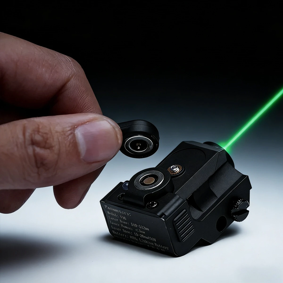 Mira láser táctica MDG61 haz verde recargable magnética para pistolas - imagen 5
