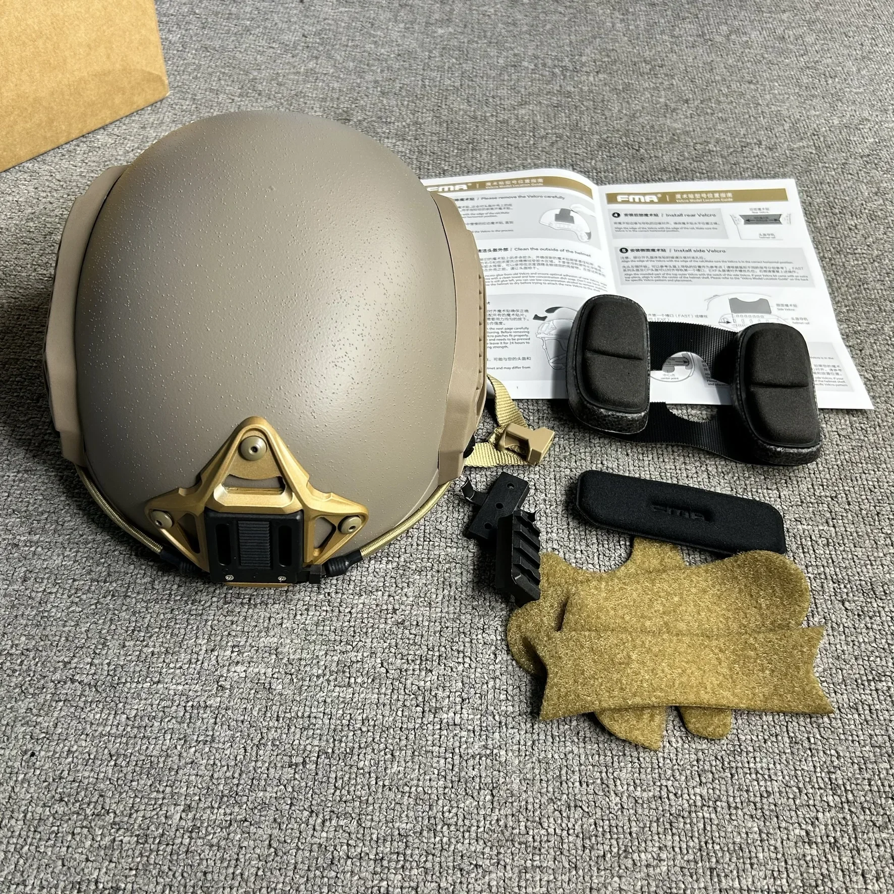 Casco táctico marítimo para airsoft y paintball con NVG, rieles ARC - imagen 5