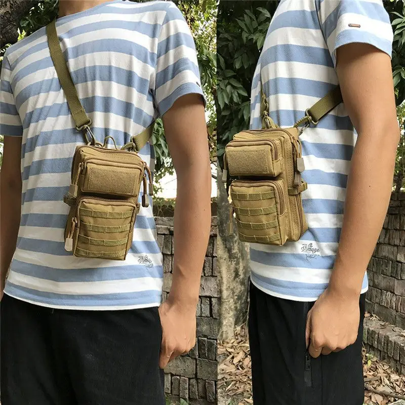 Bolsa táctica MOLLE EDC IFAK mini con cierre - imagen 2