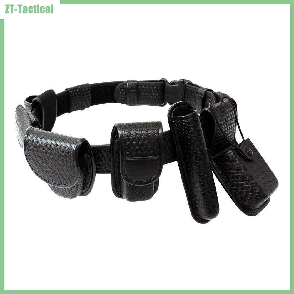 Cinturón táctico MOLLE modular con bolsas para servicio policial - imagen 5