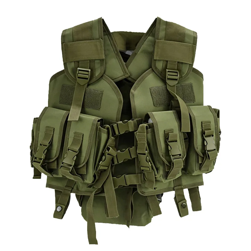 Chaleco táctico camuflaje con bolsa de agua - Airsoft y al aire libre - imagen 5