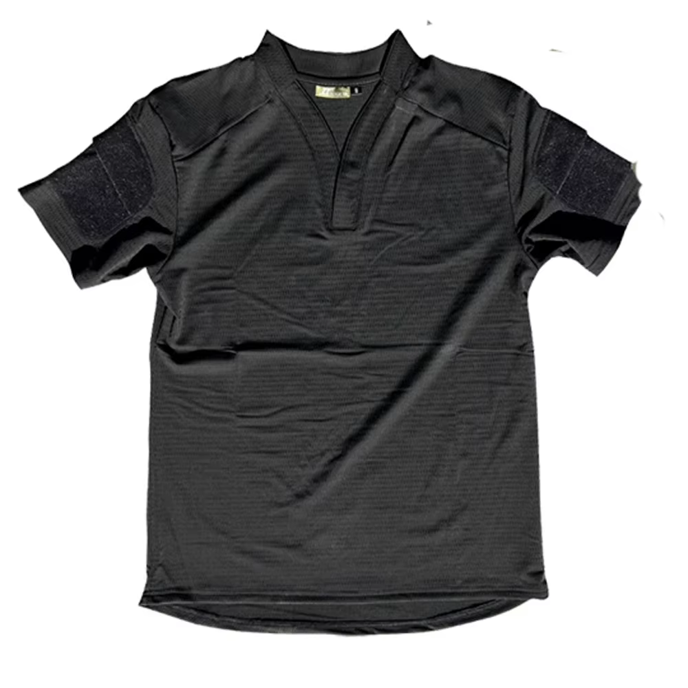 Camiseta táctica verano hombre secado rápido cuello en V aire libre - imagen 2