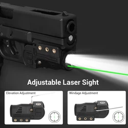 Luz táctica combo láser para pistola rifle escopeta