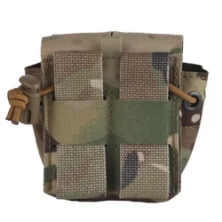 SPUD Bolsa táctica MOLLE para granada airsoft Frag multifunción
