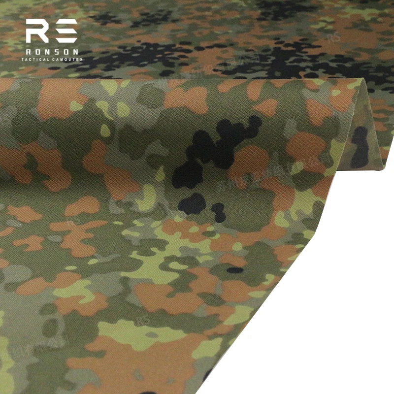 Tejido Cordura táctica camuflaje recubierto PU impermeable - imagen 4