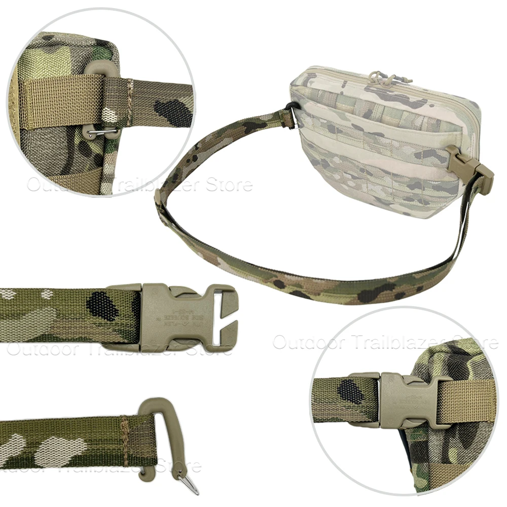 Correa MOLLE ajustable para bolsas y accesorios tácticos - imagen 3