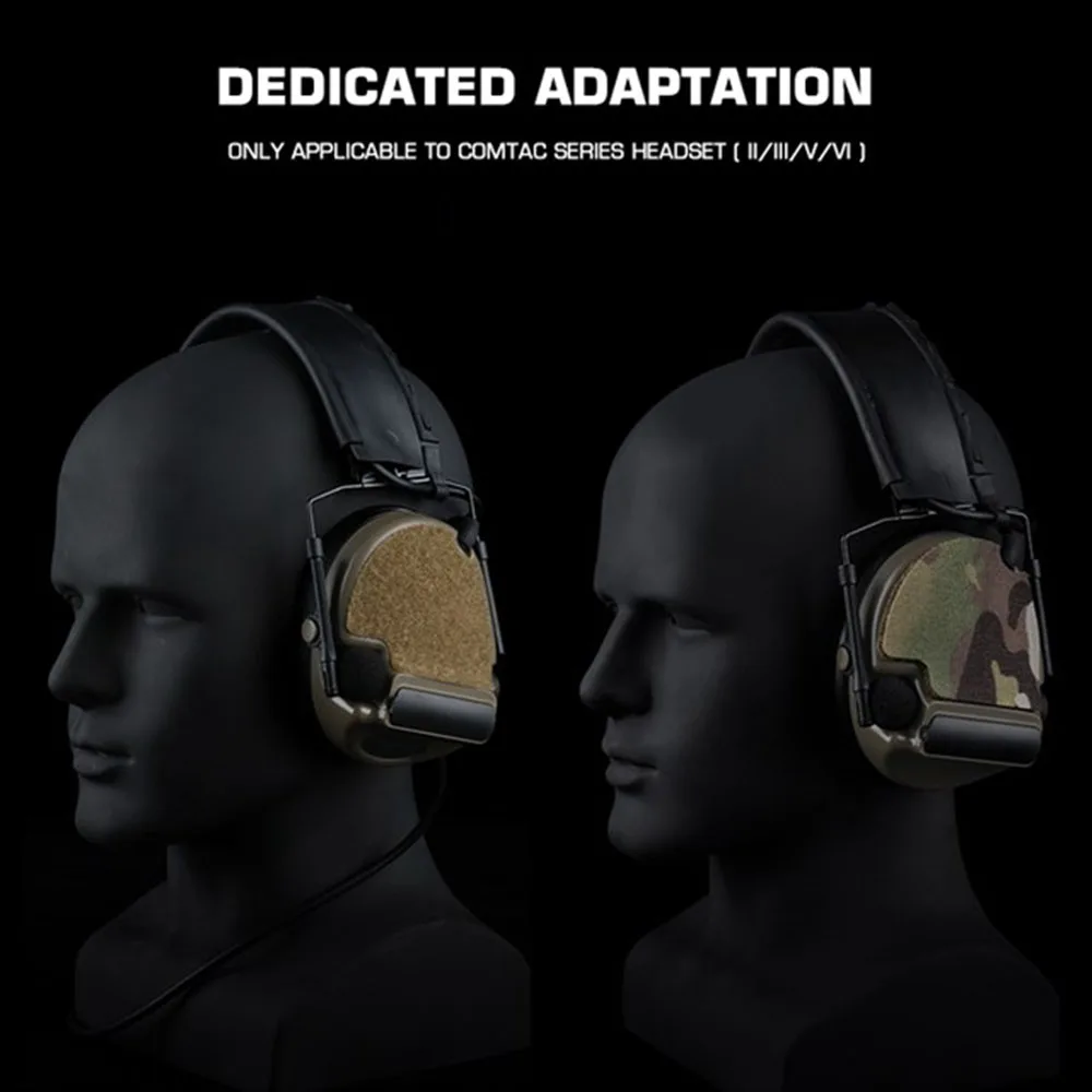 Peltor ComTac parche adhesivo auriculares tácticos gestión de cables - imagen 5