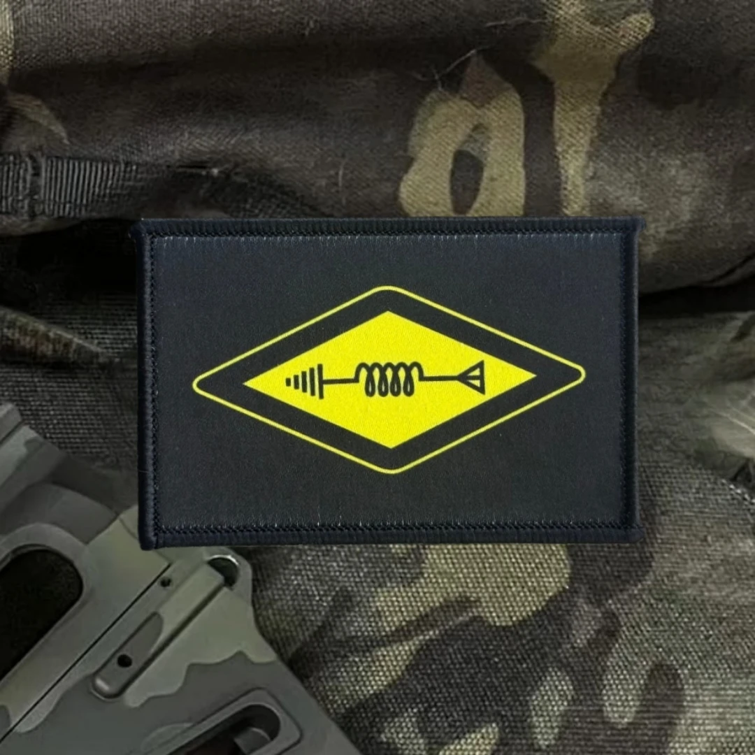 Parche Moral Táctico Radioaficionado – Bandera EE.UU. con Velcro - imagen 4