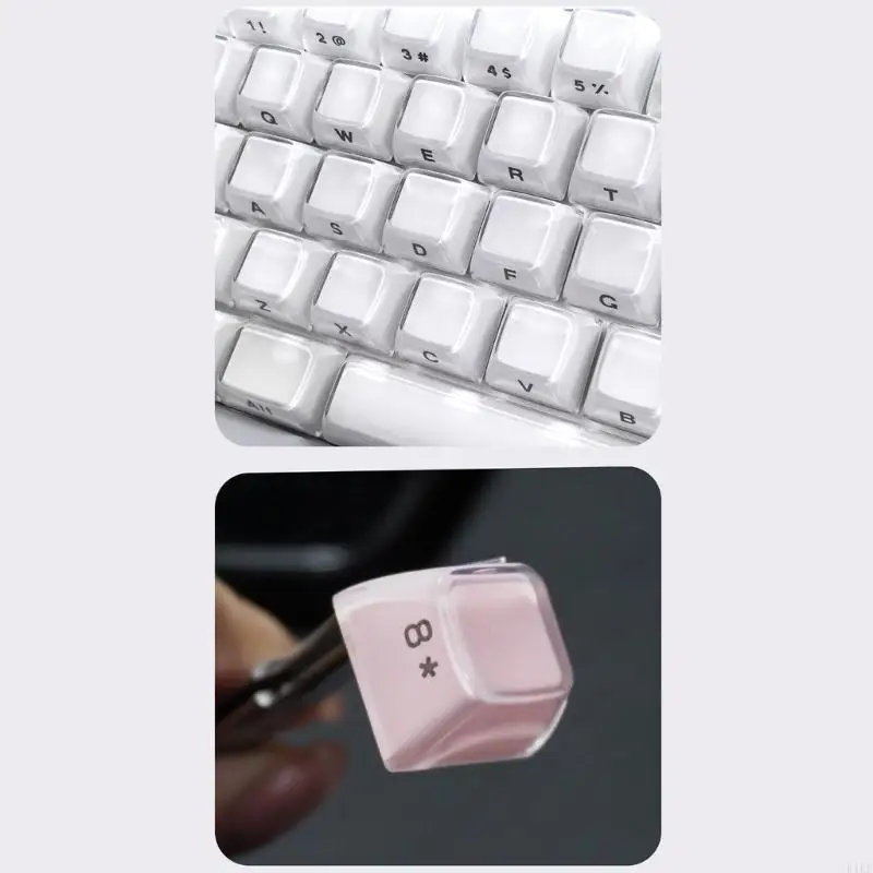 Teclado mecánico OEM impresión lateral retroiluminadas perfiladas