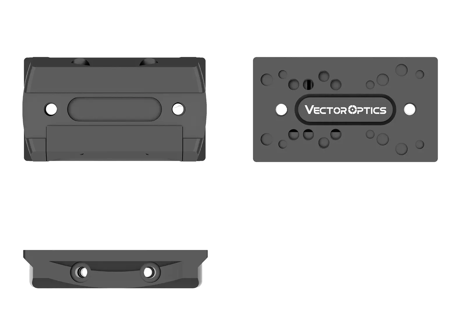 Detalle de la compatibilidad de la montura Vector Optics