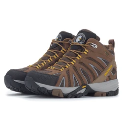 Rockrooster botas tácticas impermeables senderismo cuero hombre