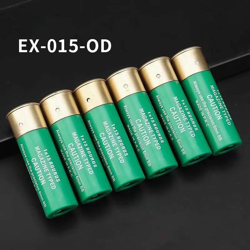 Cartuchos airsoft para escopeta ABS, cargador estándar - imagen 3