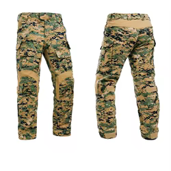 Pantalones de combate G3 ripstop nailon-algodón MC anti-IR exterior