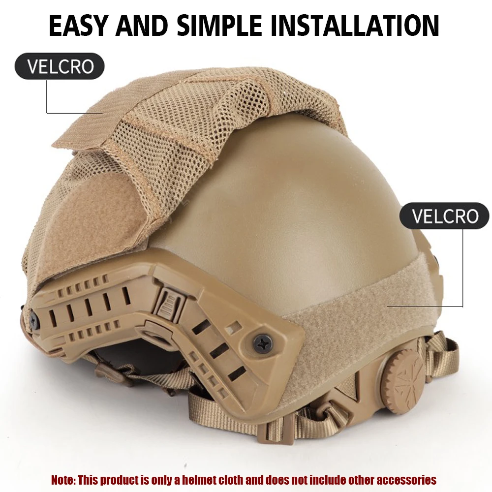 Funda de malla transpirable para casco rápido – Airsoft y Paintball