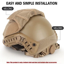 Funda de malla transpirable para casco rápido – Airsoft y Paintball