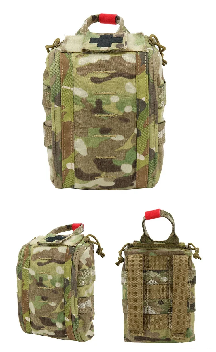 Bolsa táctica multicam con sistema MOLLE